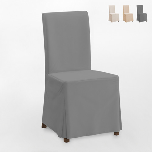 Ahd Amazing Home Design - Housse de recouvrement pour chaise Comfort et chaise longue lavable, Couleur: Gris Ahd Amazing Home Design  - Ahd Amazing Home Design