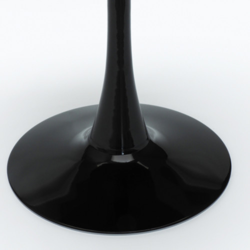 Tables à manger Table ronde 60cm cuisine salle à manger design scandinave moderne Tulip | Couleur: Noir