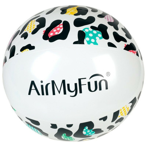 Airmyfun - Ballon Gonflable ø28 cm pour Piscine & Plage, Accessoire d'Eau - Design Léopard Airmyfun  - Bouées et brassards Airmyfun