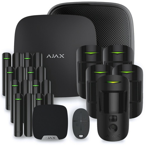 Ajax Systems -AJAX HUB 2 PLUS KIT 6B Ajax Systems  - Alarme connectée