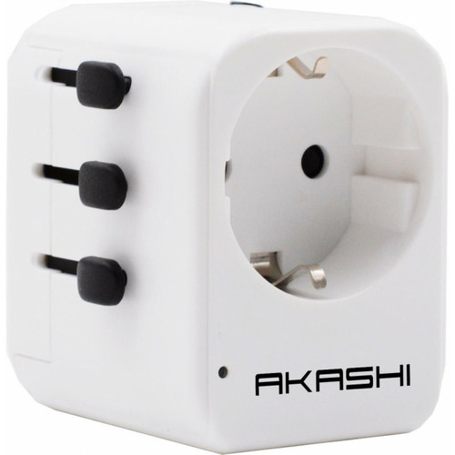 Akashi - Adaptateur de voyage AKASHI ALTADPTUNIVEUWD Akashi  - Akashi
