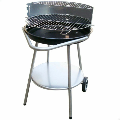 Aktive - Roues de barbecue au charbon de bois Aktive Noir 51 x 82 x 51 cm Aktive - Barbecue Pliable Barbecues