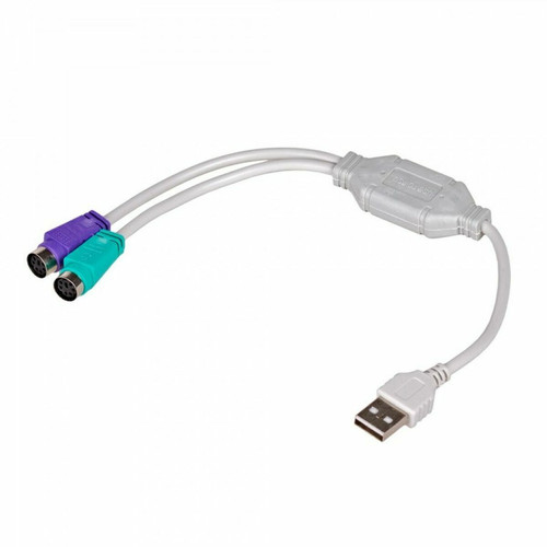 Akyga - Adaptateur PS/2 vers USB Akyga AK-AD-15 25 cm Akyga  - Convertisseur Audio et Vidéo