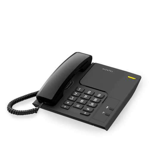 Alcatel - Teléfono Fijo Alcatel T26 Negro Alcatel  - Bonnes affaires Accessoires Téléphone Fixe