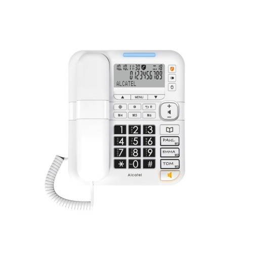 Alcatel - Téléphone Fixe pour Personnes Âgées Alcatel TMAX 70 - Téléphone fixe