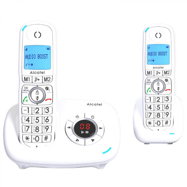 Téléphone fixe-répondeur Alcatel Téléphone Fixe sans fil senior Alcatel XL585 Voice Duo pour sénior