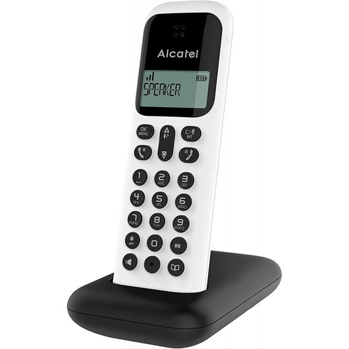 Alcatel - telephone sans Fil DECT avec fonction Mains Libres blanc noir - Téléphone fixe-répondeur Pack reprise