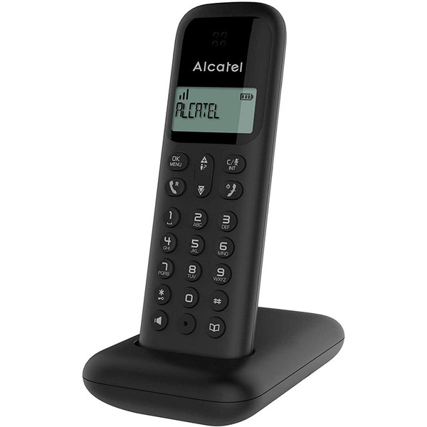 Téléphone fixe-répondeur Alcatel telephone sans Fil DECT avec fonction Mains Libres noir