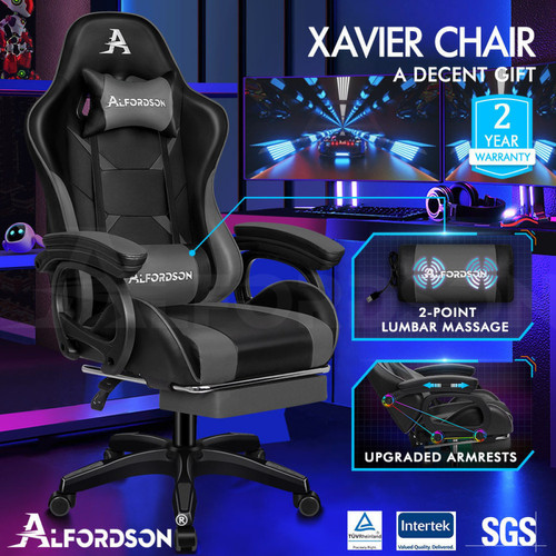 Chaise gamer ALFORDSON