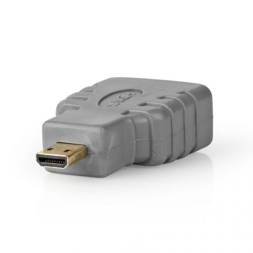 Alpexe - Adaptateur HDMI | Micro-Connecteur HDMI vers HDMI Femelle | Gris Alpexe  - Câble et Connectique