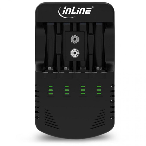 Alpexe - Chargeur de batterie InLine® NiMH / NiCd, AA AAA et 9V Alpexe  - Accessoire Smartphone Alpexe