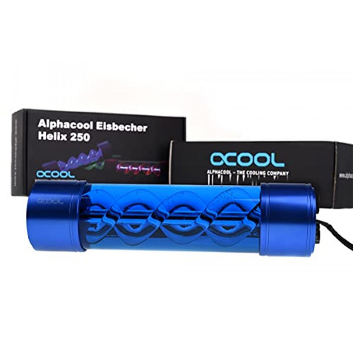 Alphacool - Réservoir Eisbecher Helix 250 (Transparent/Bleu) - Kit watercooling Alphacool