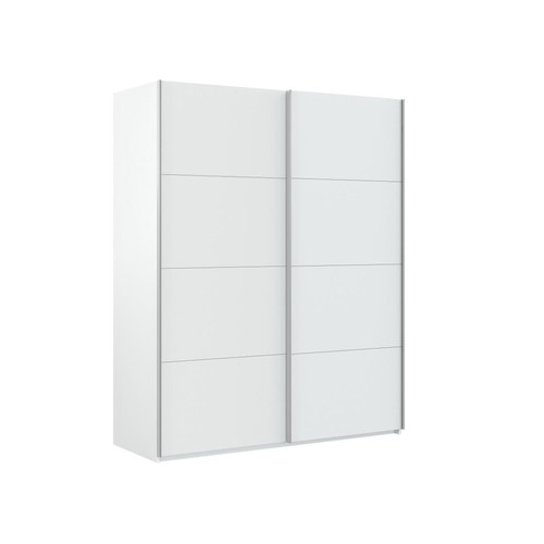 Alter - Armoire à deux portes coulissantes, couleur blanche, 100 x 150 x 200 cm Alter  - Armoire