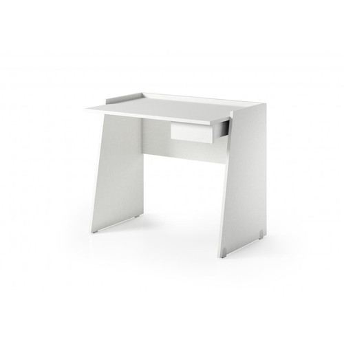 Alter - Bureau moderne avec 1 tiroir, 100% Made in Italy, Table d'Ã©tude, bureau PC cm 90x60h80, Couleur blanche Alter  - Bureaux