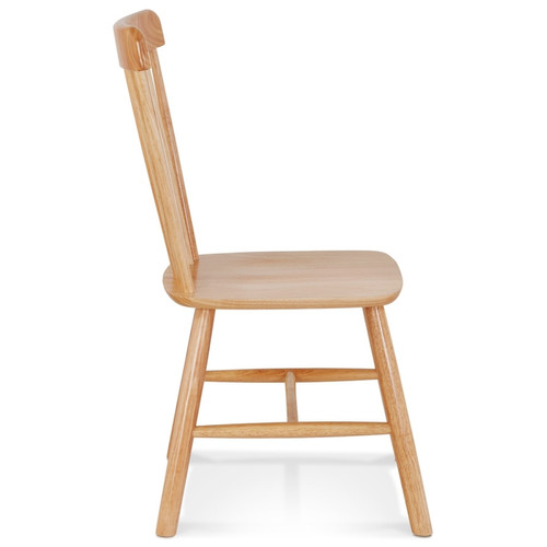 Chaises Chaise design 'MONTANA' en bois finition naturelle