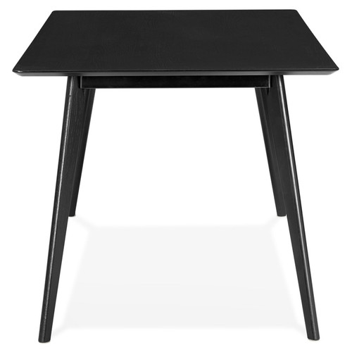 Bureaux Table à manger / bureau design 'BARISTA' en bois noir - 180x90 cm