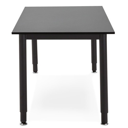 Bureaux Table de réunion / bureau design 'FOCUS' noir - 160x80 cm