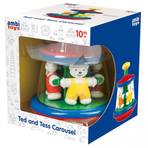 Jeux d'éveil Ambi Toys Jouet d'activités Ted and Tess Carousel 3931163