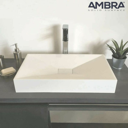 Ambra - JADE - Vasque rectangulaire à poser Ambra  - Plomberie Salle de bain