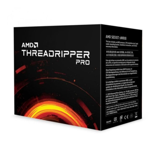 Amd Ryzen Threadripper Pro 4.5GHz 128Mo PCI Express 4.0 Gris