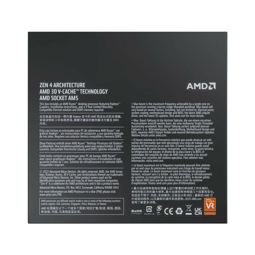 Processeur AMD Ryzen™ 9 7950X3D - 4,2/5,7 GHz
