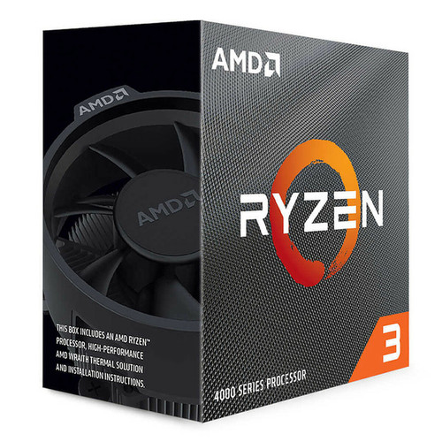 Amd - AMD Ryzen 3 4100 (3.8 GHz / 4.0 GHz) - Découvrez notre sélection de processeurs !