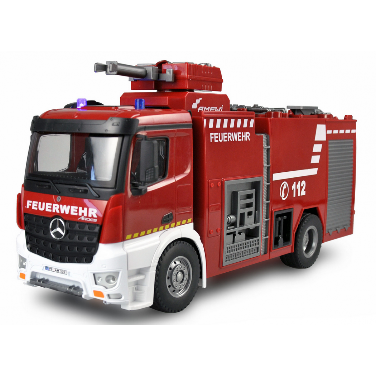 Modélisme Amewi Mercedes-Benz Arocs Fire Truck 1/18 RTR