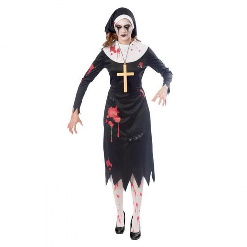 Objets déco Amscan AMSCAN Costume Nonne Zombie - Adulte