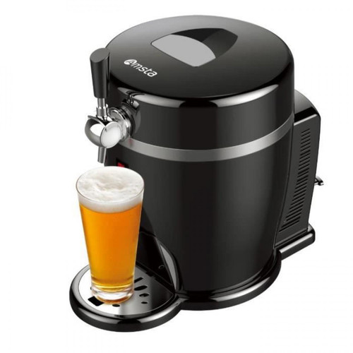 Amsta - AMSTA - AMBD77036 - Tireuse à bière - Fûts de 5 Litres - Alimentation secteur et 12 Volts - Fonction glacière - Affichage Led - Machine à bière