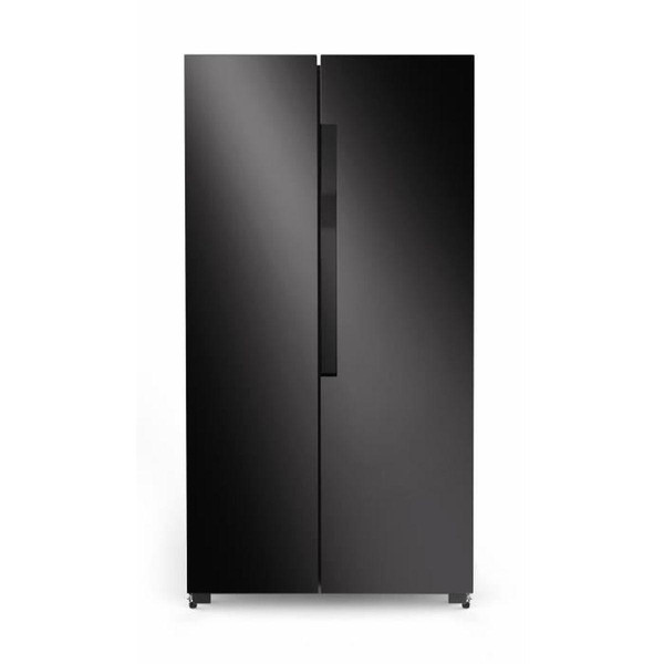 Réfrigérateur Amsta AMSTA - AMSBS430BX - Réfrigérateur américain - 410 litres - No frost - 41 dB - Side by side - Display inside - Noir