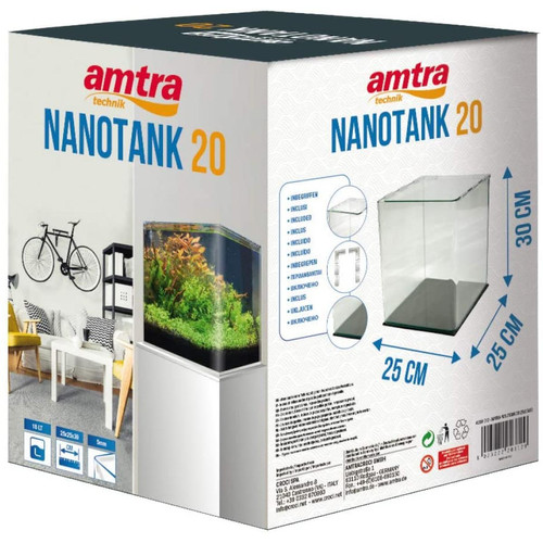 Aquarium Amtra Cuve Nano Tank Aquarium pour Aquariophile 20