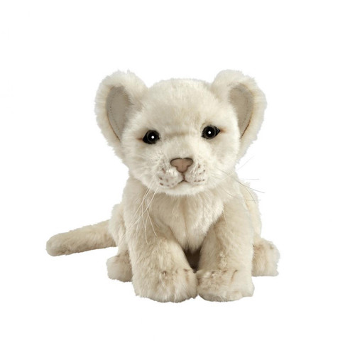 Animaux Anima Lion Blanc Bébé Assis 18 cm