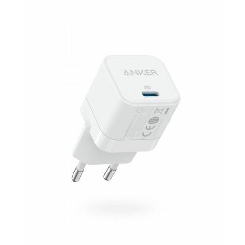 Anker - EUFY Anker PowerPort III 20W Cube White EU (A2149G21) Anker  - Accessoire Smartphone
