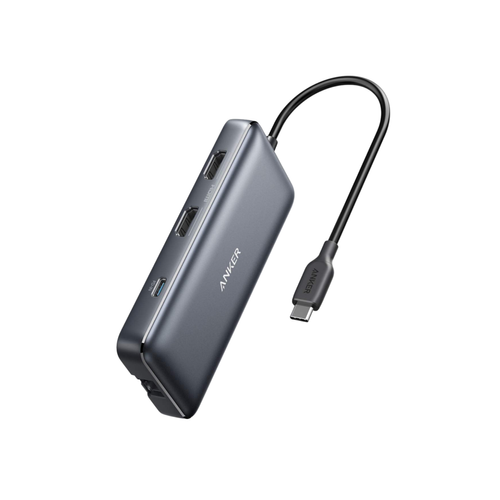 Anker - Anker 553 USB-C Hub (8-in-1) Grey - Convertisseur Audio et Vidéo