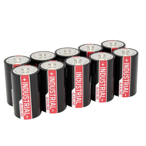 Piles rechargeables Ansmann Ansmann Piles alcalines industrielles Mono D LR20 10 pcs 1504-0000