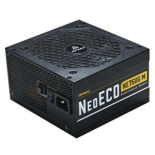 Antec - Antec Neo ECO Modular NE750G M EC unité d'alimentation d'énergie 750 W 20+4 pin ATX ATX Noir - Alimentation modulaire 750 w