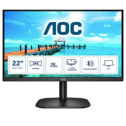Aoc - Écran AOC 22B2H/EU FHD 21,5" WLED - Moniteur PC Bureautique