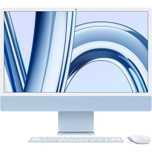 Apple -iMac - 256 Go - MQRQ3FN/A - Bleu Apple  - PC Fixe