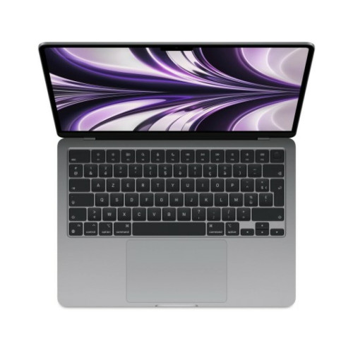 Apple - MacBook Air 13" M2, 8 Go RAM, SSD 512 Go, Gris Sidéral MLXX3 Apple  - Idées cadeaux pour Noël Ordinateur Portable