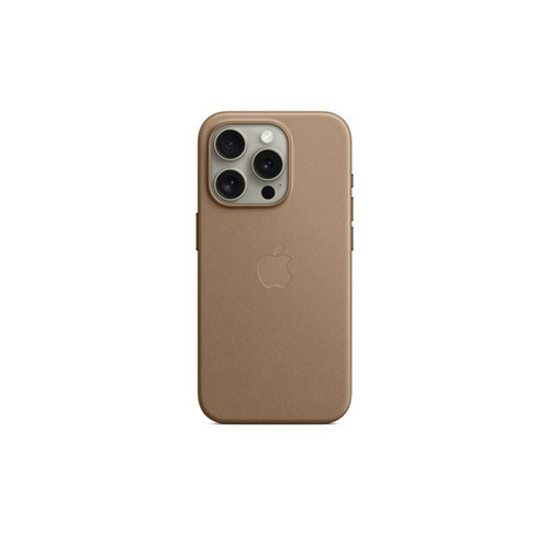 Apple - Coque en tissage fin avec MagSafe pour iPhone 15 Pro Taupe Apple  - Autres accessoires smartphone