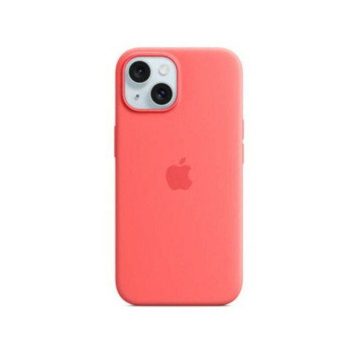 Apple - Coque iPhone Silicone MagSafe iPhone15 - Corail Apple  - Accessoires iPhone SE Accessoires et consommables