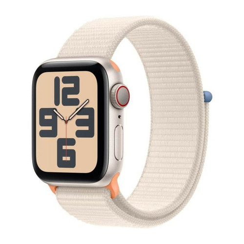 Apple - Montre connectée Apple Watch SE Starlight GPS+CELL 40MM Sport Loop Apple  - Apple Watch