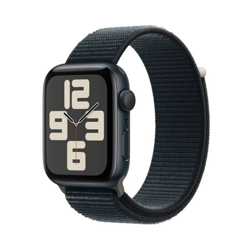 Apple - Montre intelligente Apple Watch SE Noir 44 mm Apple  - Apple Watch