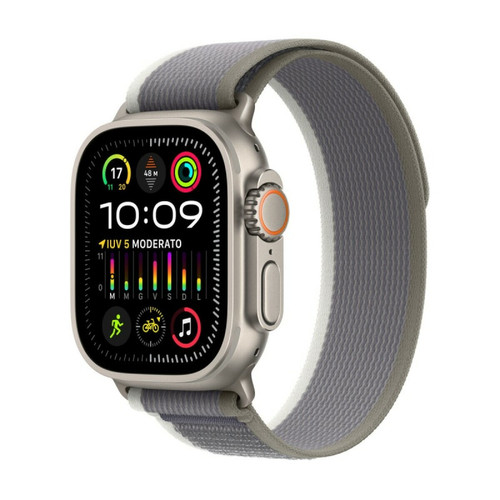 Apple - Montre intelligente Apple Watch Ultra 2 + Cellular Gris Doré 49 mm Apple  - Objets connectés