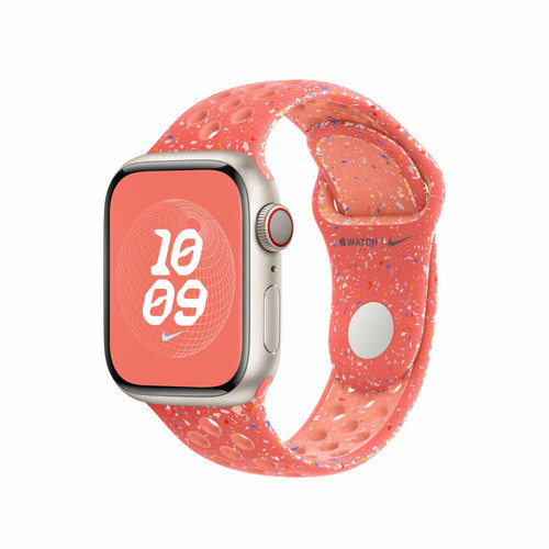 Apple - Montre intelligente Watch 41 Apple MUUY3ZM/A M/L Corail Apple  - Accessoires montres connectées Apple