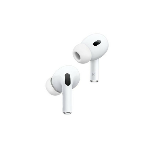Apple - Apple AirPods Pro 2ème génération Blanc avec boîtier de charge MagSafe Ecouteurs sans fil True Wireless - Notre sélection Papa High-Tech