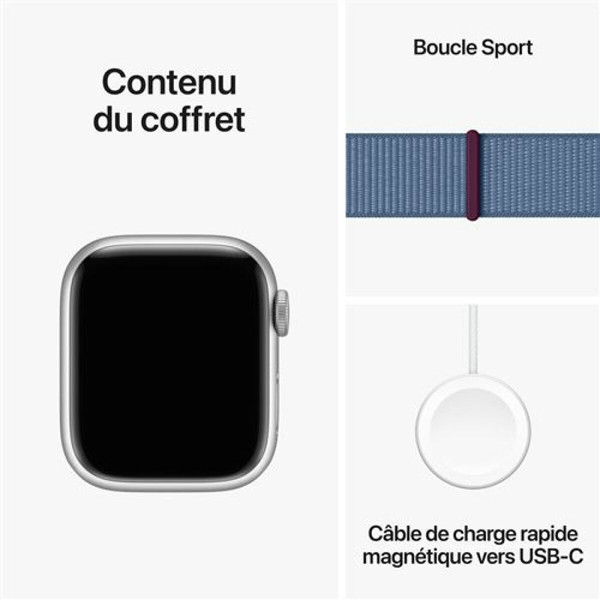 Apple Watch Apple AWS-9-GPS-CELLULAR-41-ALU-BOUCLE-BLEU