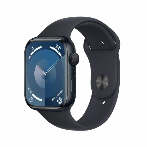 Apple -Apple Watch Series 9 GPS 45 mm Boîtier en aluminium minuit avec bracelet sport minuit S/M Apple  - Apple Watch