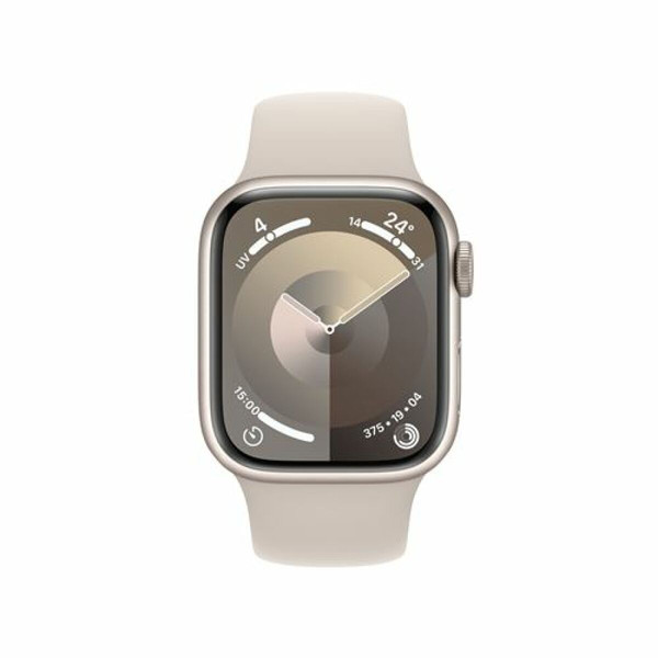 Apple Watch Apple AWS-9-GPS-CELLULAR-41-ALU-SPORT-STELLAIRE-S-M