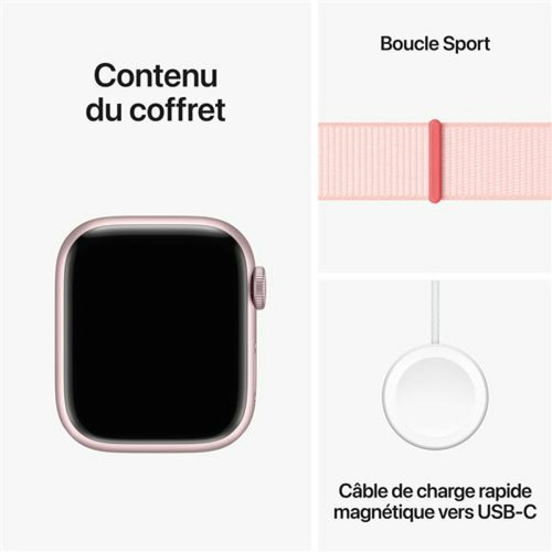 Apple Watch Apple AWS-9-GPS-CELLULAR-41-ALU-BOUCLE-ROSE